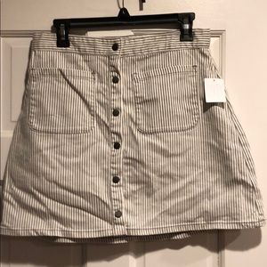 Urban outfitters buttoned front mini skirt